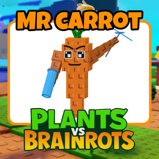 Mr Carrot - Plants vs Brainrots - For Sale!